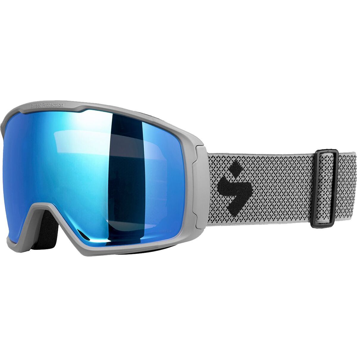Sweet Protection Clockwork MAX RIG Reflect Goggles Nardo Gray/RIG Aquamarine, One Size