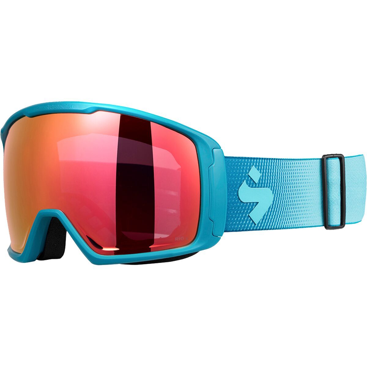 Sweet Protection Clockwork MAX RIG Reflect Goggles Matte Aqua/RIG Topaz, One Size