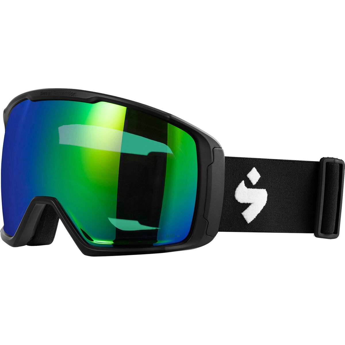 Sweet Protection Clockwork WC MAX RIG Reflect BLI Goggles Matte Black/RIG Emerald+RIG L Amethyst, One Size