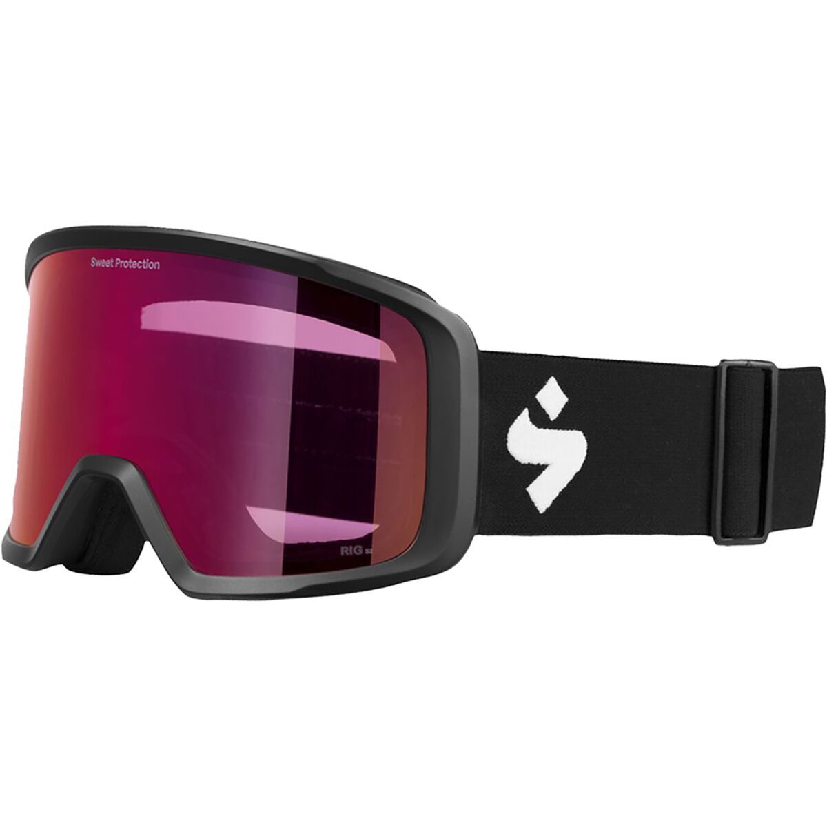 Image of Sweet Protection Firewall RIG Reflect Goggles Matte Black/RIG Bixbite, One Size