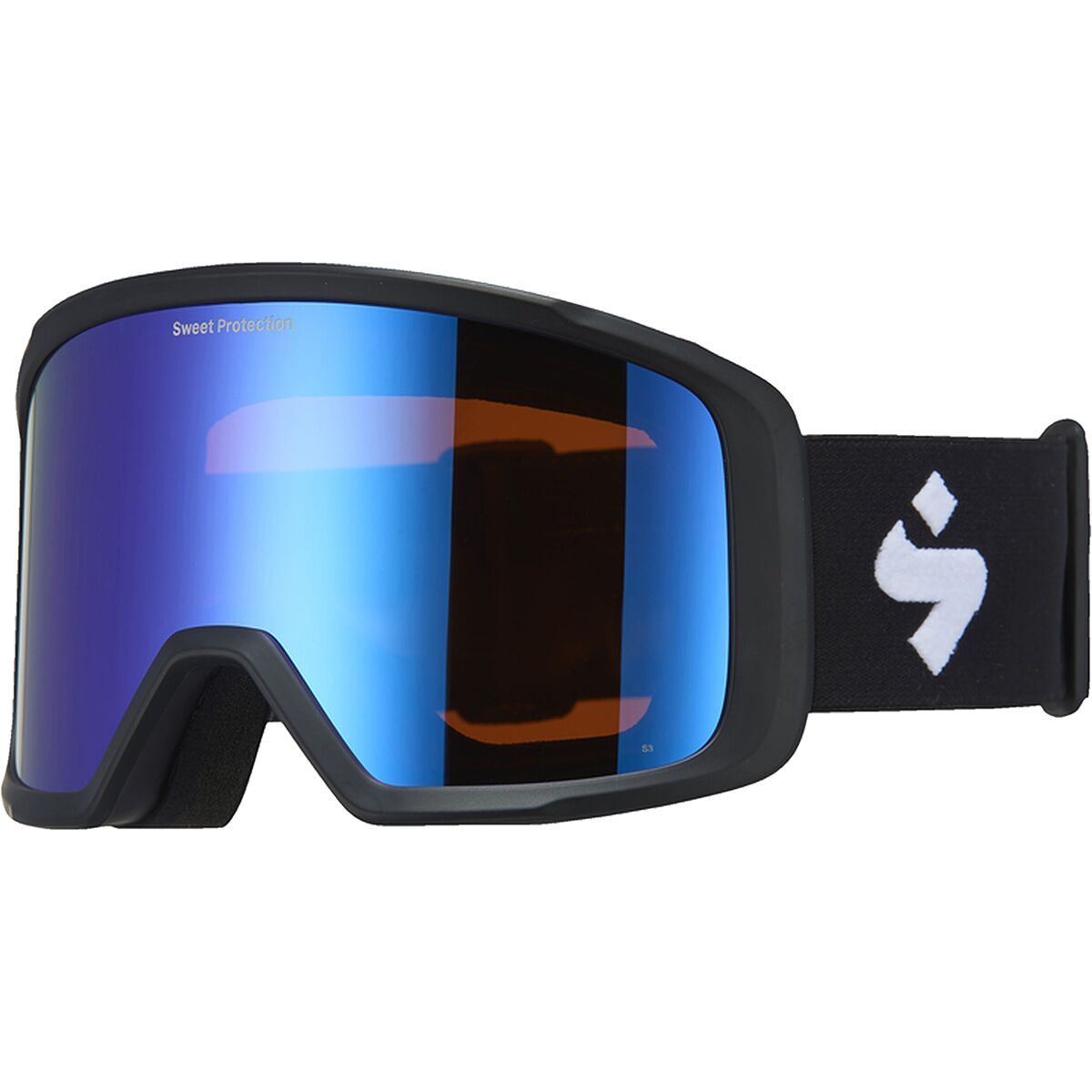 Sweet Protection Firewall Reflect Goggles Matte Black/Satin Sapphire, One Size