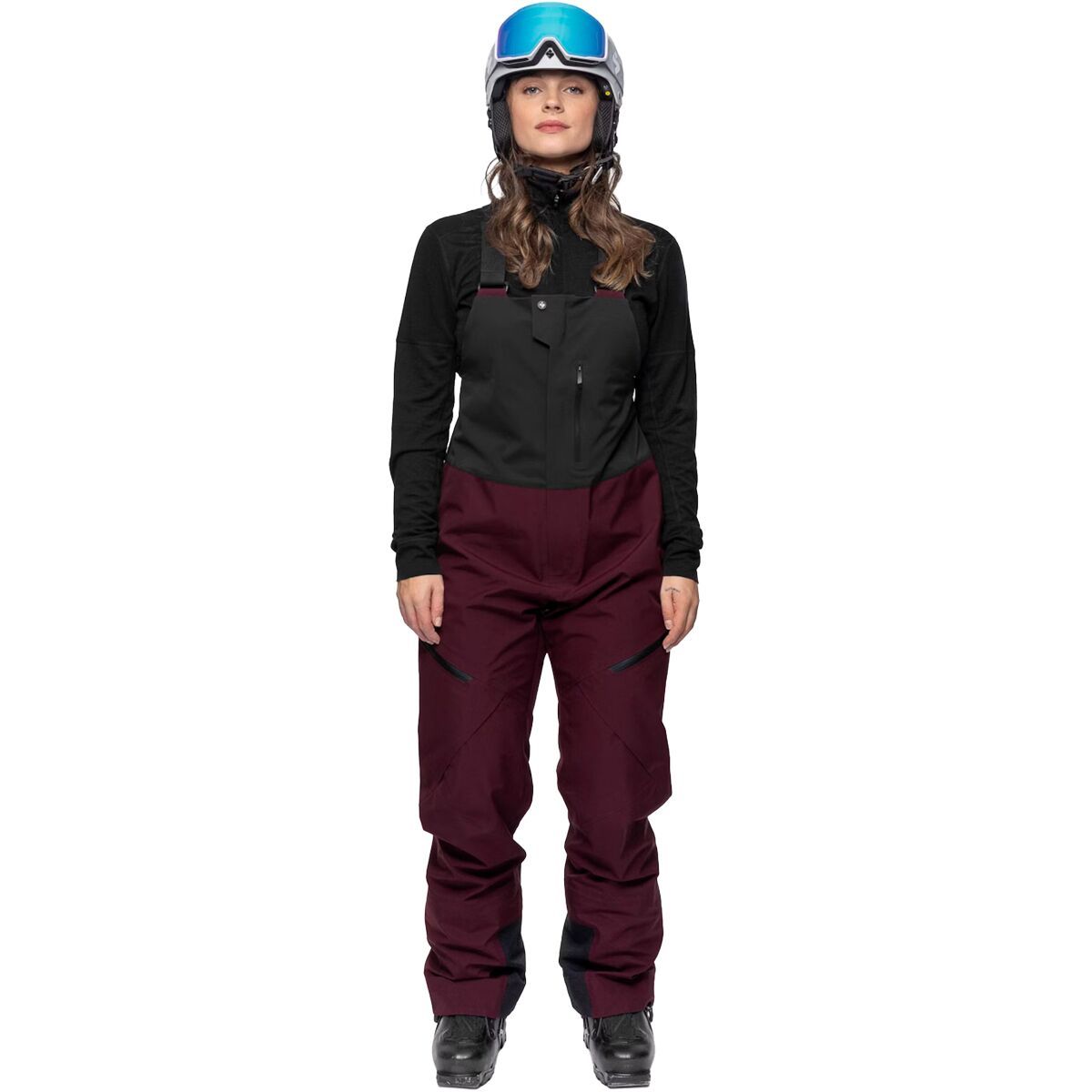 Sweet Protection Crusader X GORE-TEX Bib Pant - Women's Red Wine, M