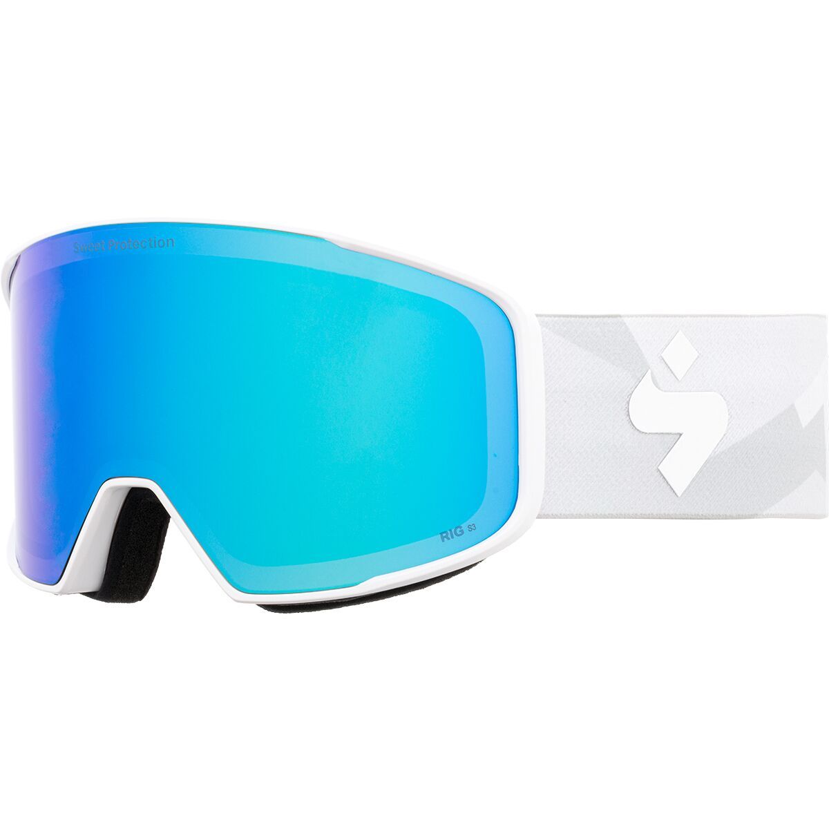 Image of Sweet Protection Boondock RIG Reflect Goggles RIG Aquamarine/Satin White/Bronco Peaks, One Size