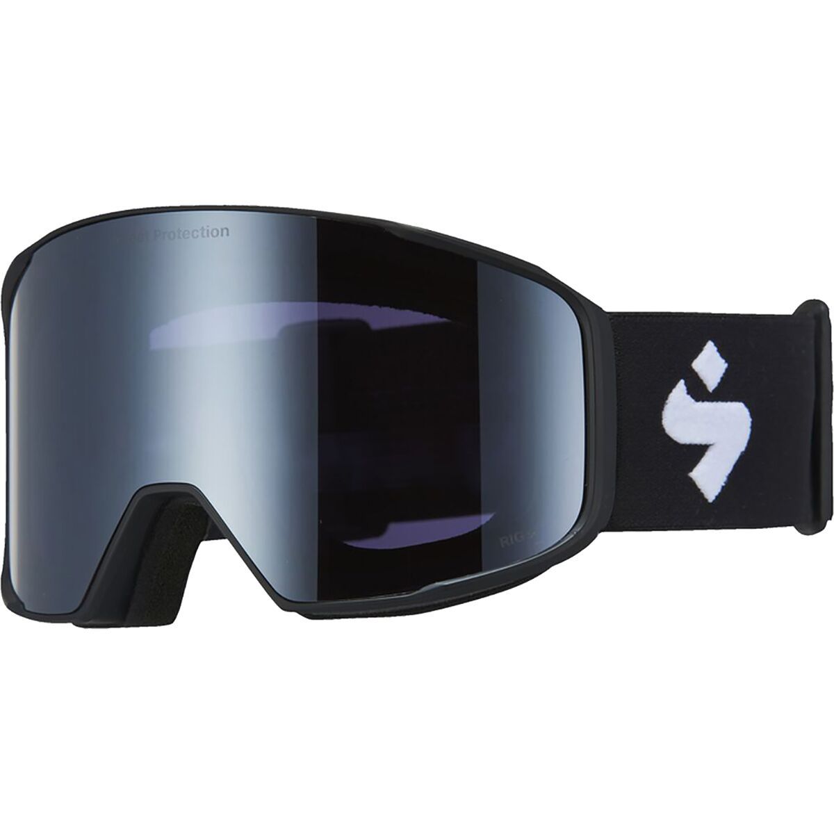 Sweet Protection Boondock RIG Reflect Goggles RIG Obsidian/Matte Black/Black, One Size
