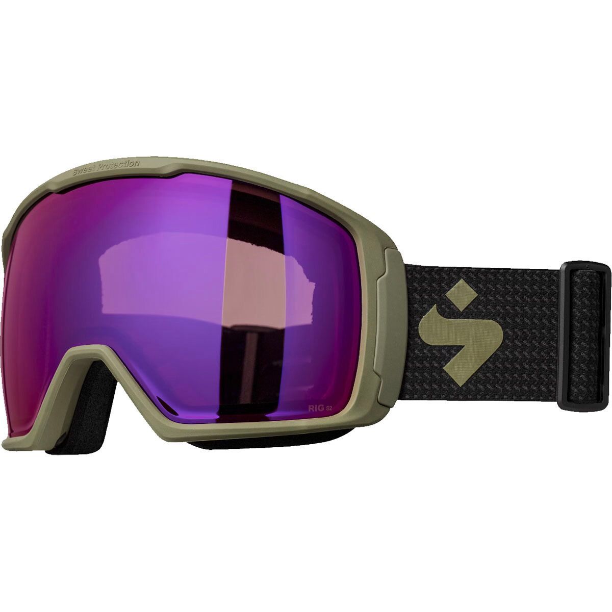Sweet Protection Clockwork MAX RIG Reflect Goggles RIG Bixbite/Woodland/Black Trace, One Size