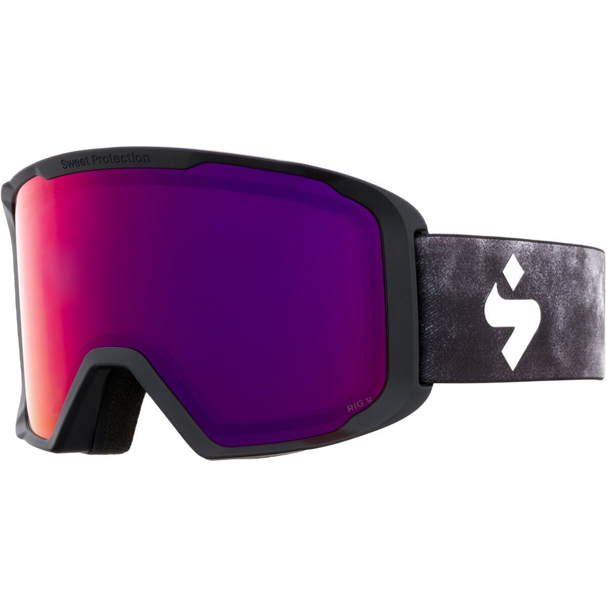 Sweet Protection Durden RIG Reflect Goggles RIG Bixbite/Matte Black/Black Water, One Size