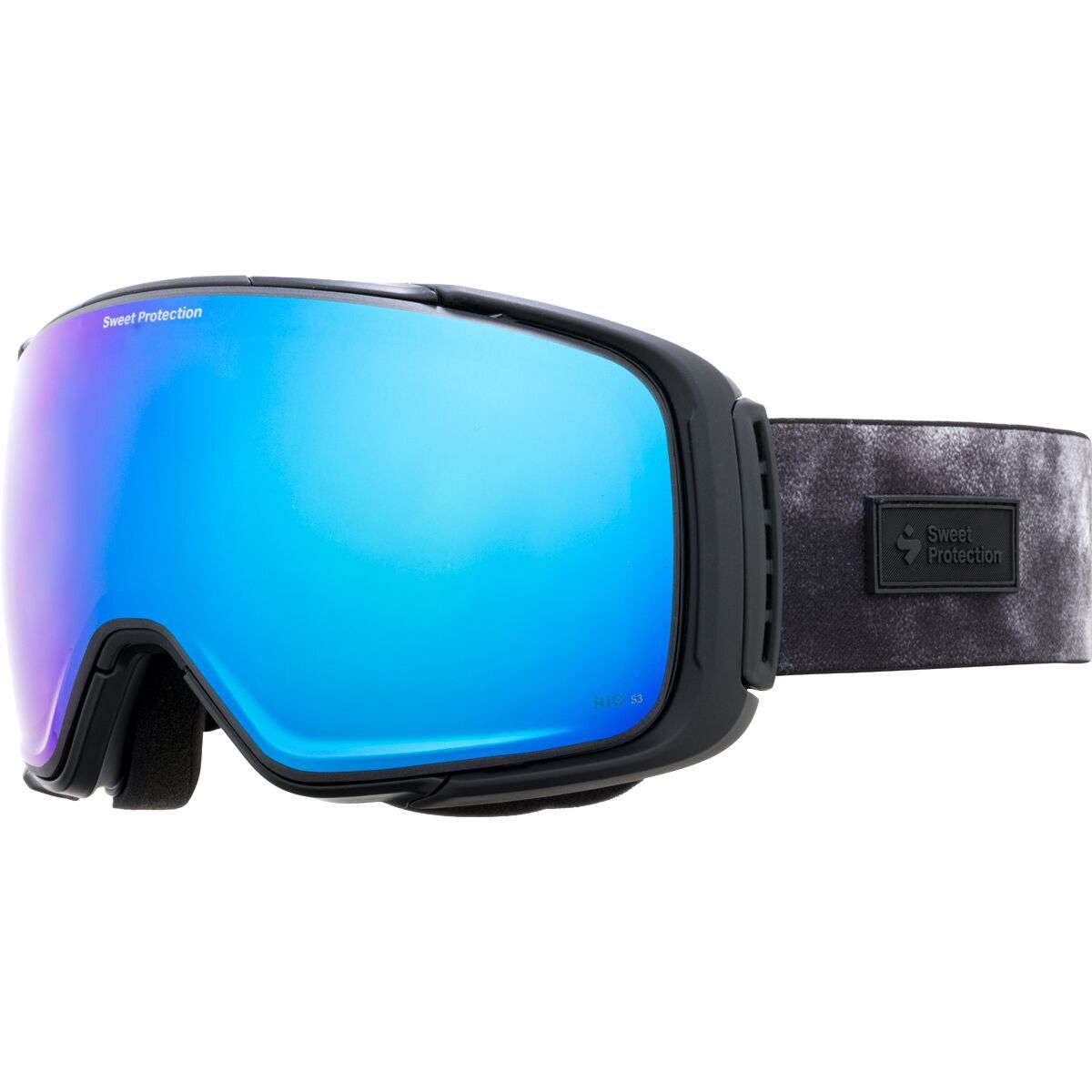 Sweet Protection Interstellar RIG Reflect BLI Goggles RIG Aqua+RIG L. Amet./Matte Black, One Size
