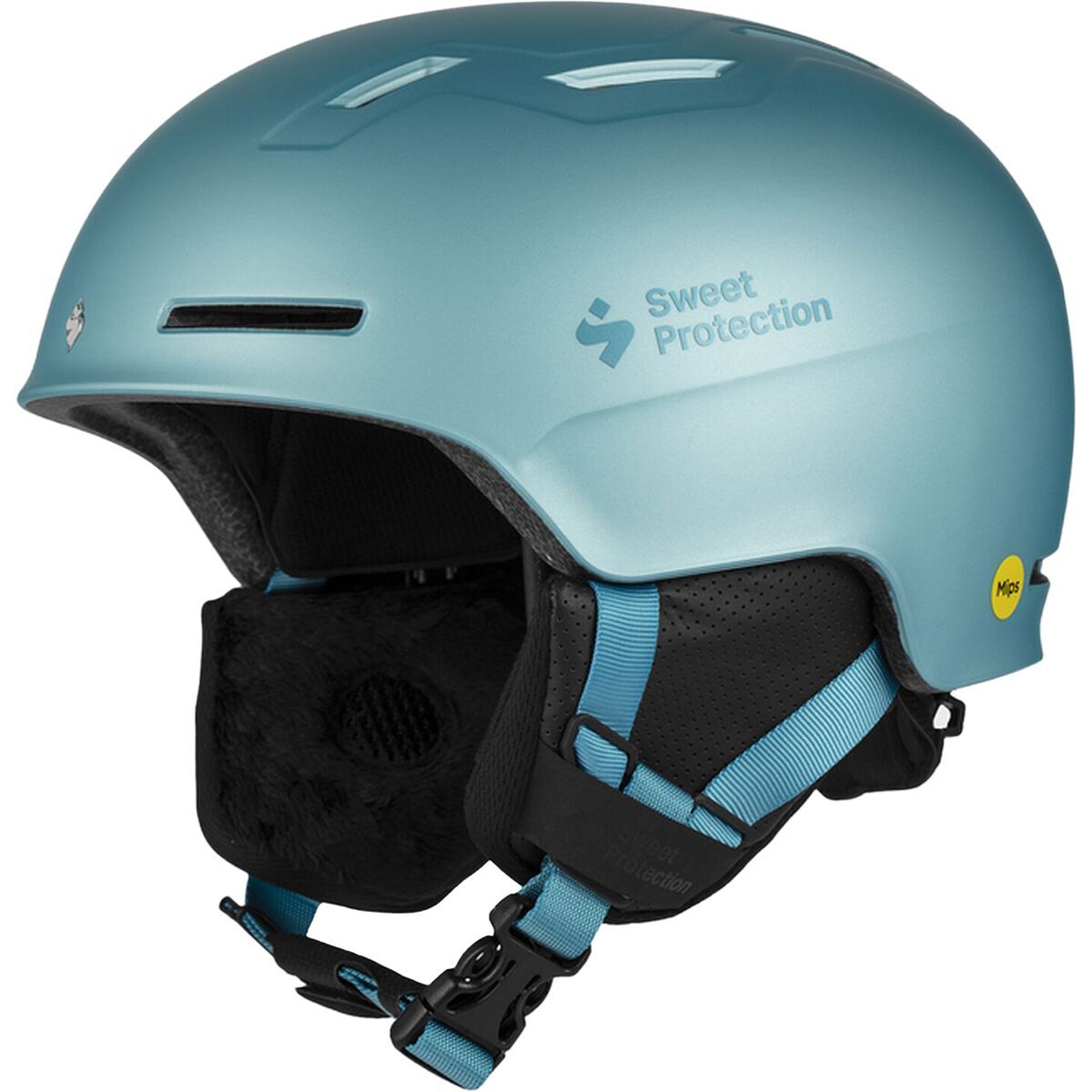 Image of Sweet Protection Winder Mips Helmet - Kids' Glacier Blue Metallic, S/M