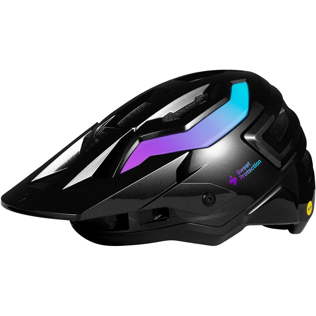 Image of Sweet Protection Bushwhacker 2VI Mips Helmet LE Black Hyper Violet, S/M