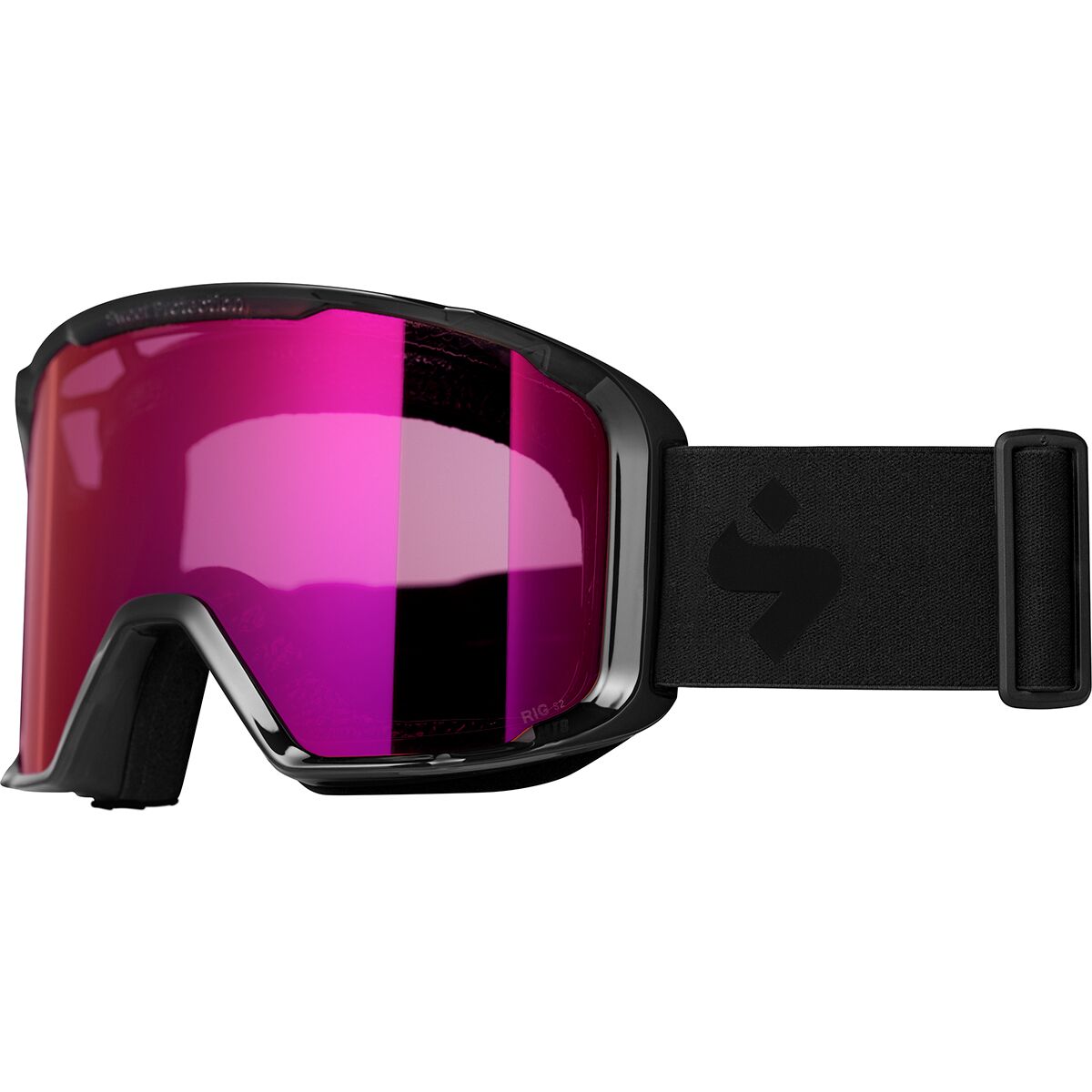 Image of Sweet Protection Durden MTB RIG Reflect Goggles RIG Bixbite/Gloss Graphite/All Black, One Size