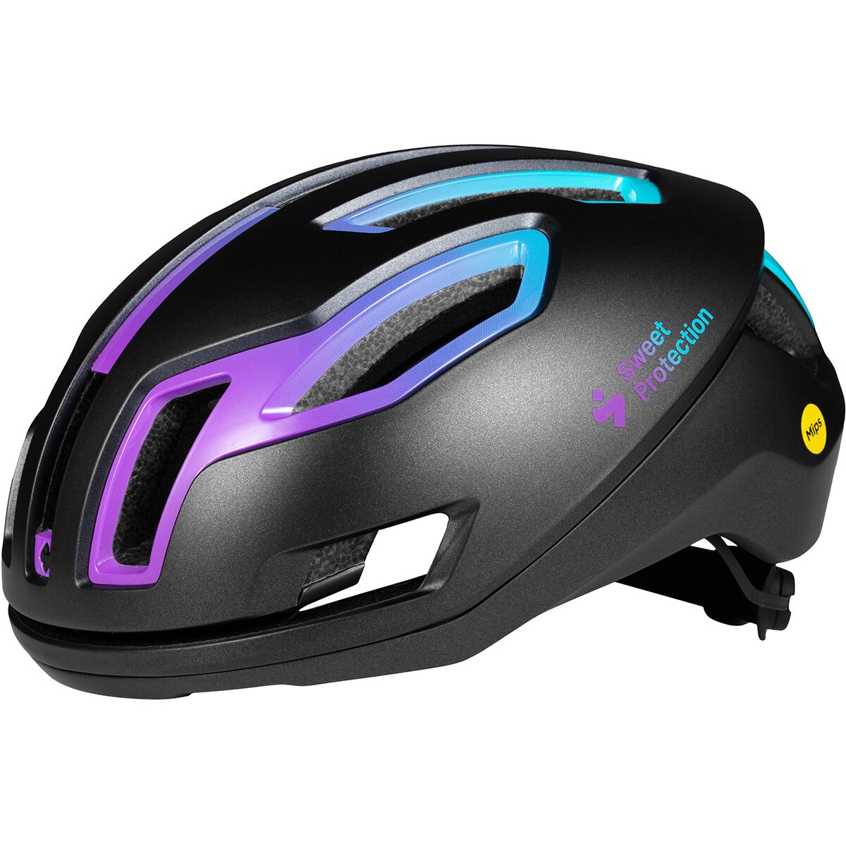 Image of Sweet Protection Falconer 2Vi MIPS Helmet LE Black Hyper Violet, L/XL