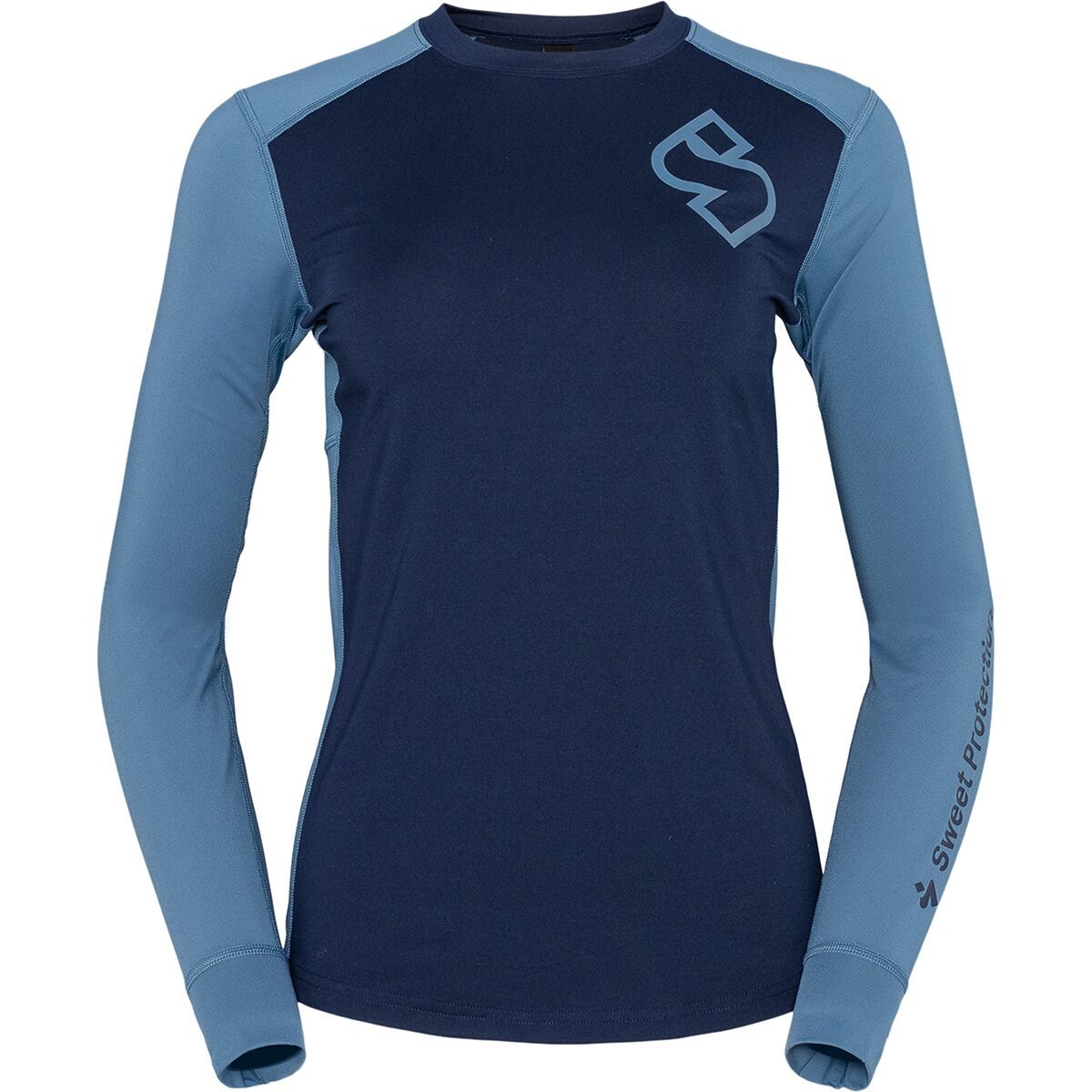 Image of Sweet Protection Hunter Long-Sleeve Jersey - Women's Flare Blue, S
