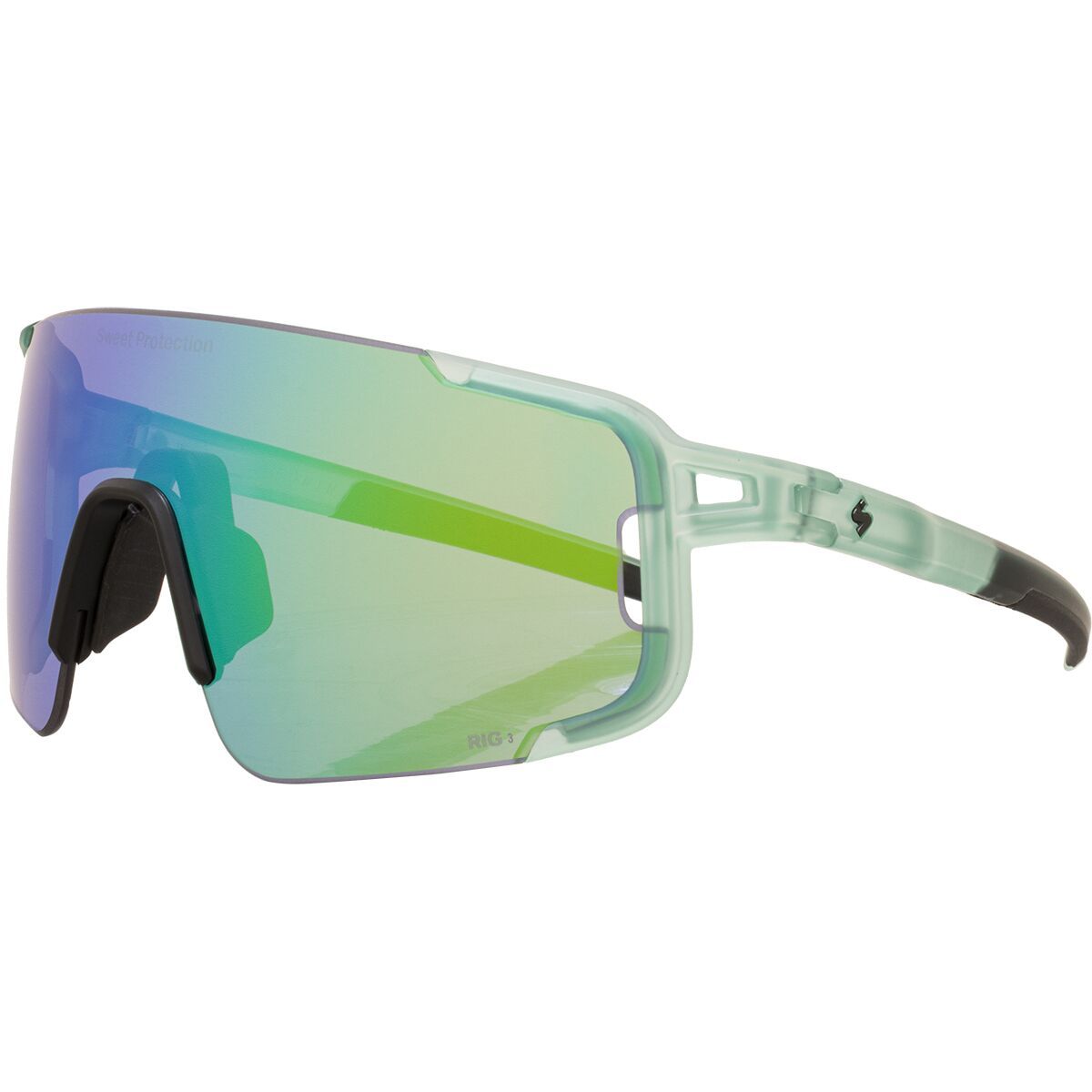 Sweet Protection Ronin RIG Reflect Sunglasses RIG Emerald/Crystal Misty Turquoise, One Size