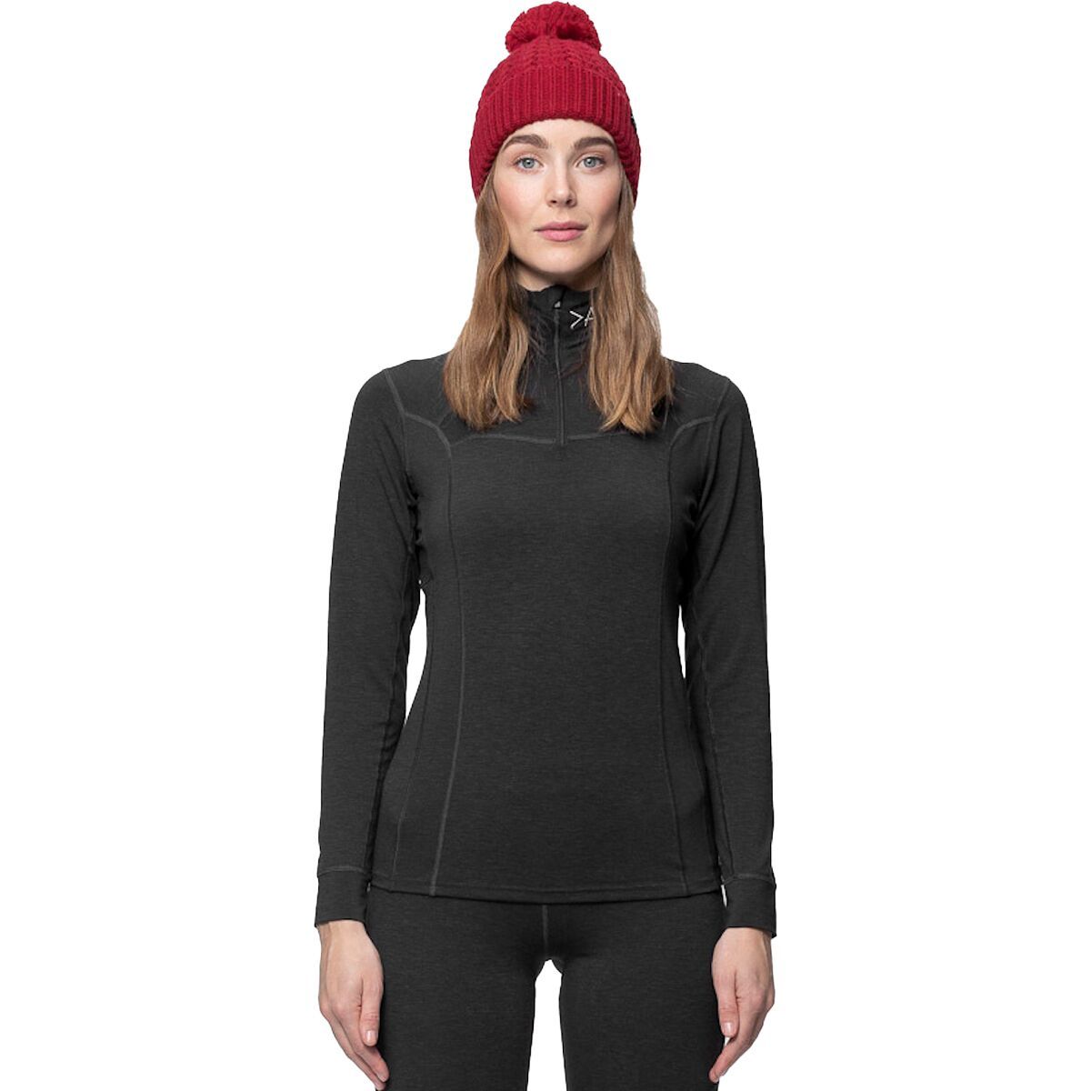 Sweet Protection Apex 1/2-Zip Baselayer - Women's Black, L