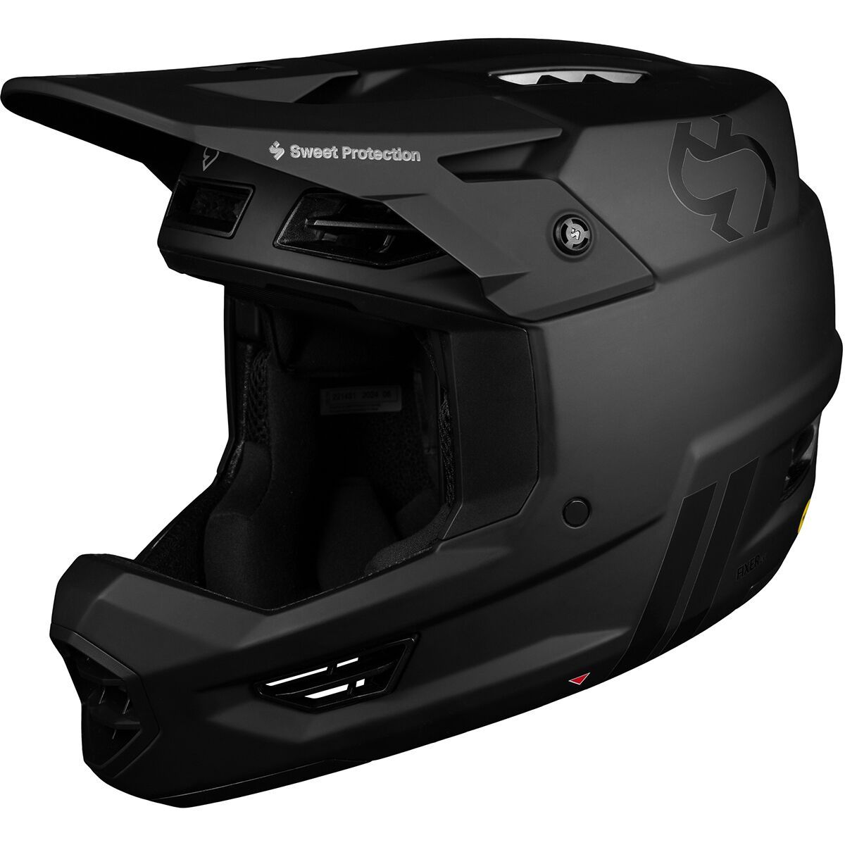 Sweet Protection Fixer Composite 2Vi MIPS Full-Face Helmet Matte Black, L