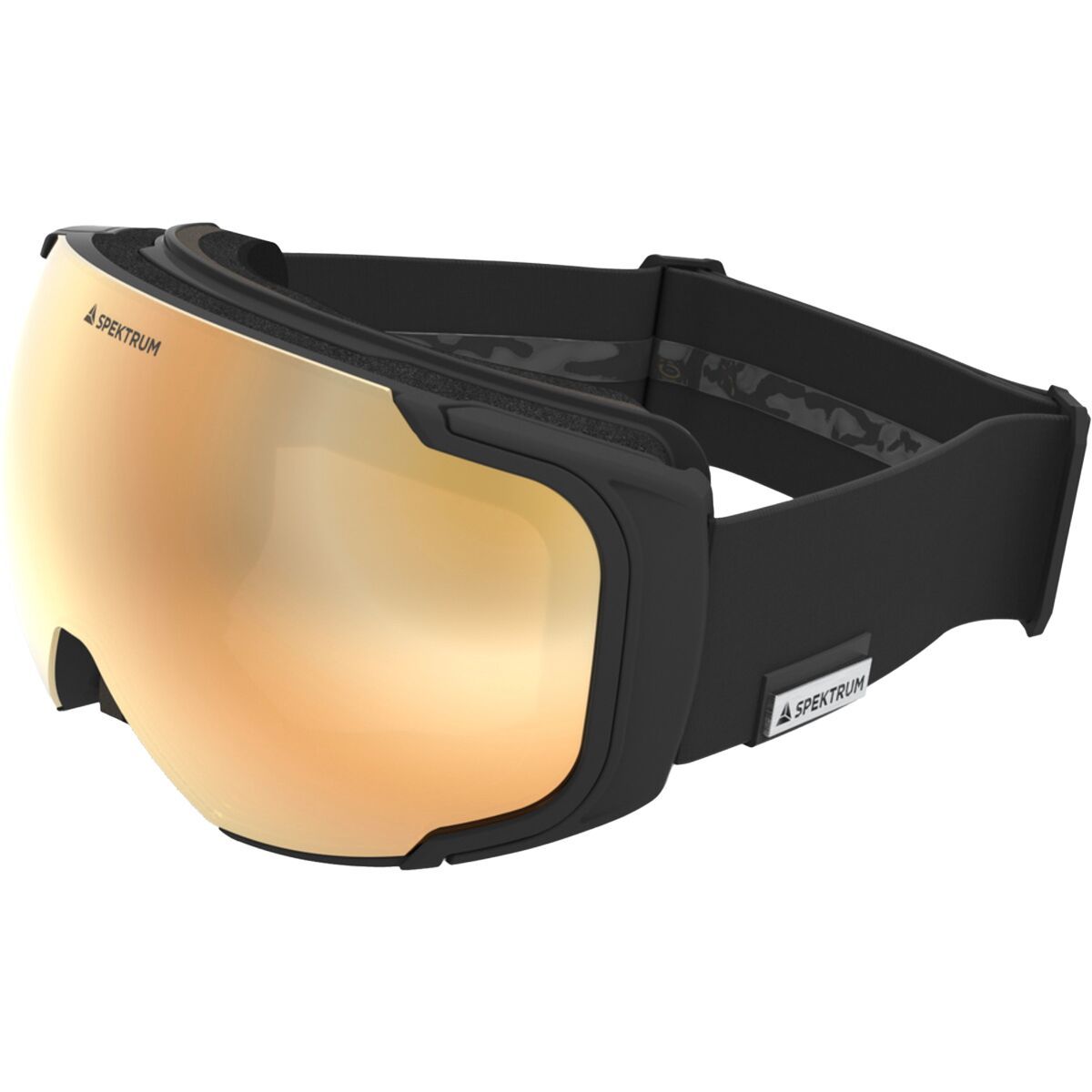 Image of Spektrum Sylarna Bio Essential Goggles Black/Gold/Clear Purple, One Size