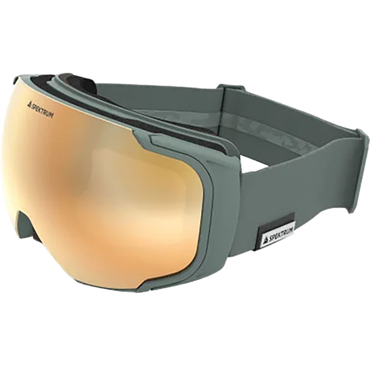 Image of Spektrum Sylarna Bio Essential Goggles Olive Green/Multi Layer Gold, One Size