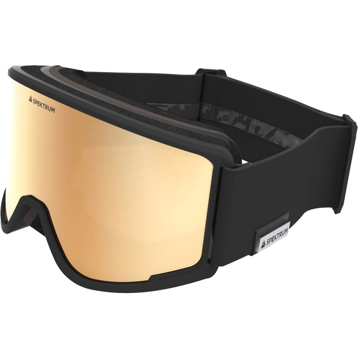 Image of Spektrum Templet Bio Essential Goggles Black/Gold/Clear Purple, One Size