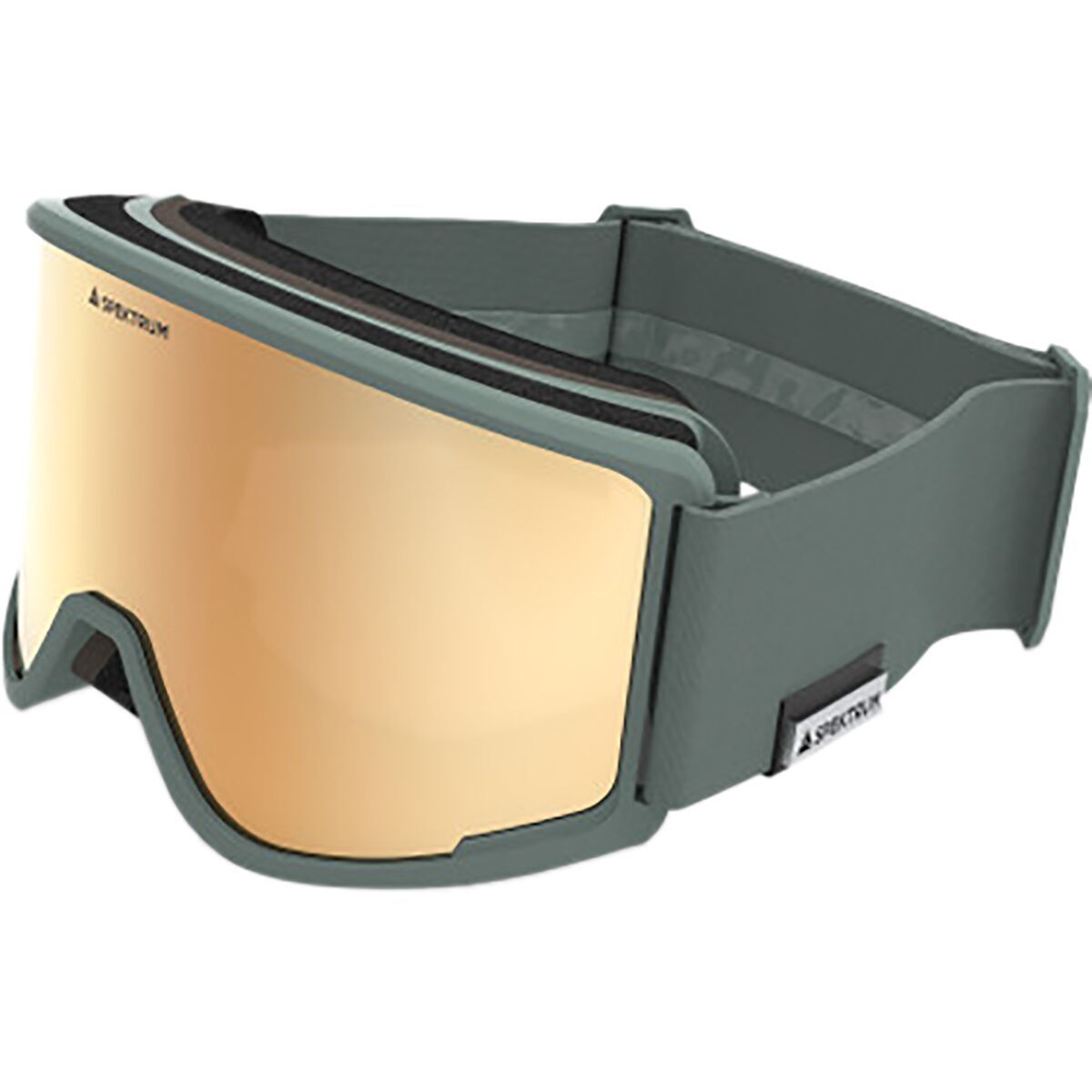 Image of Spektrum Templet Bio Essential Goggles Olive Green/Multi Layer Gold, One Size
