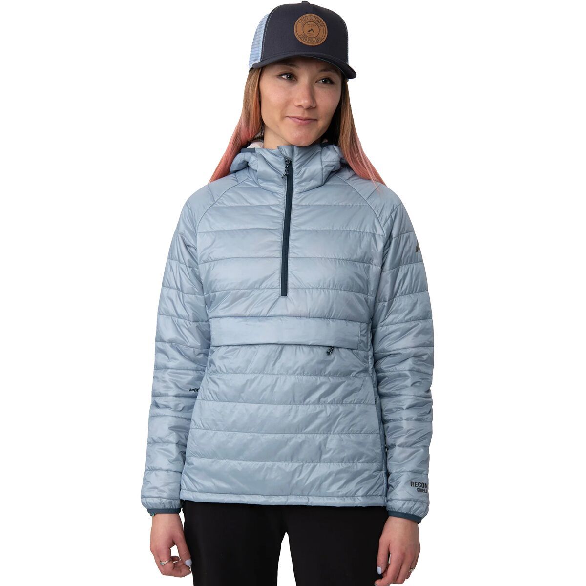 Strafe Outerwear Aero Pullover Insulator Jacket - Women's Denim, M