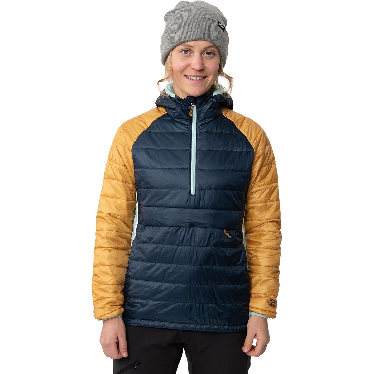 Strafe Outerwear Aero Pullover Insulator Jacket - Women's Vintage Gold, S