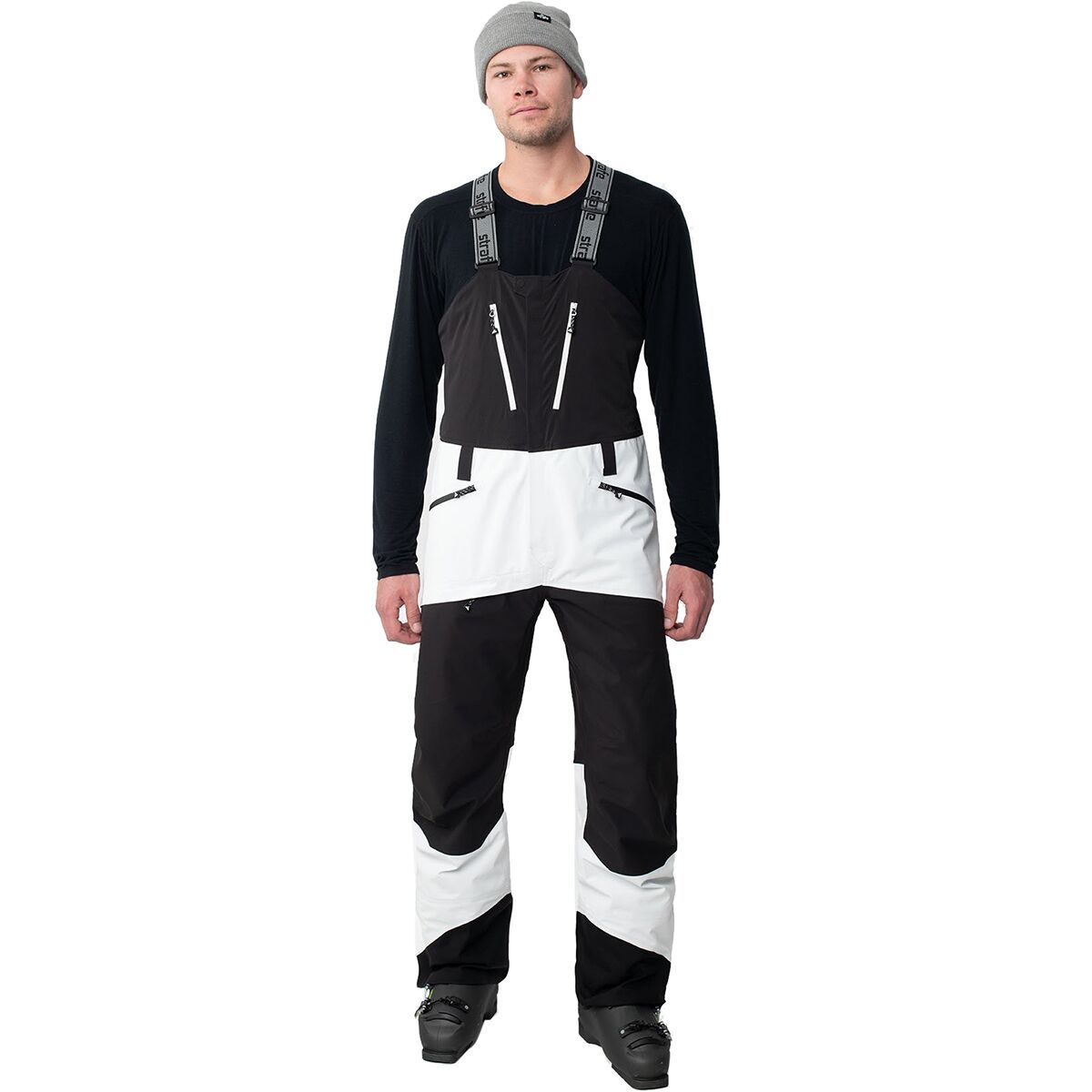 Strafe Outerwear Nomad Bib Pant - Men's Ice, XS