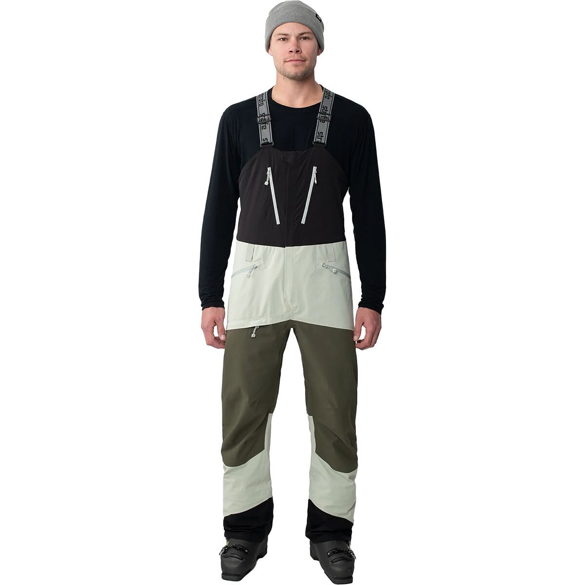 Strafe Outerwear Nomad Bib Pant - Men's Olive, XS