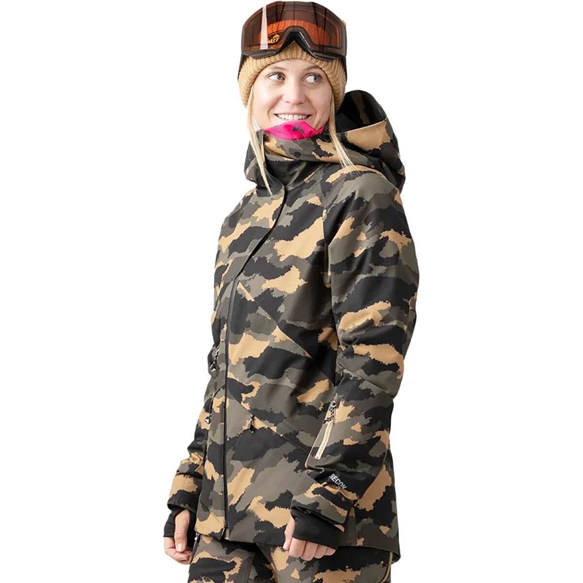 Strafe Outerwear Lucky Jacket - Women's Dune Camo, M