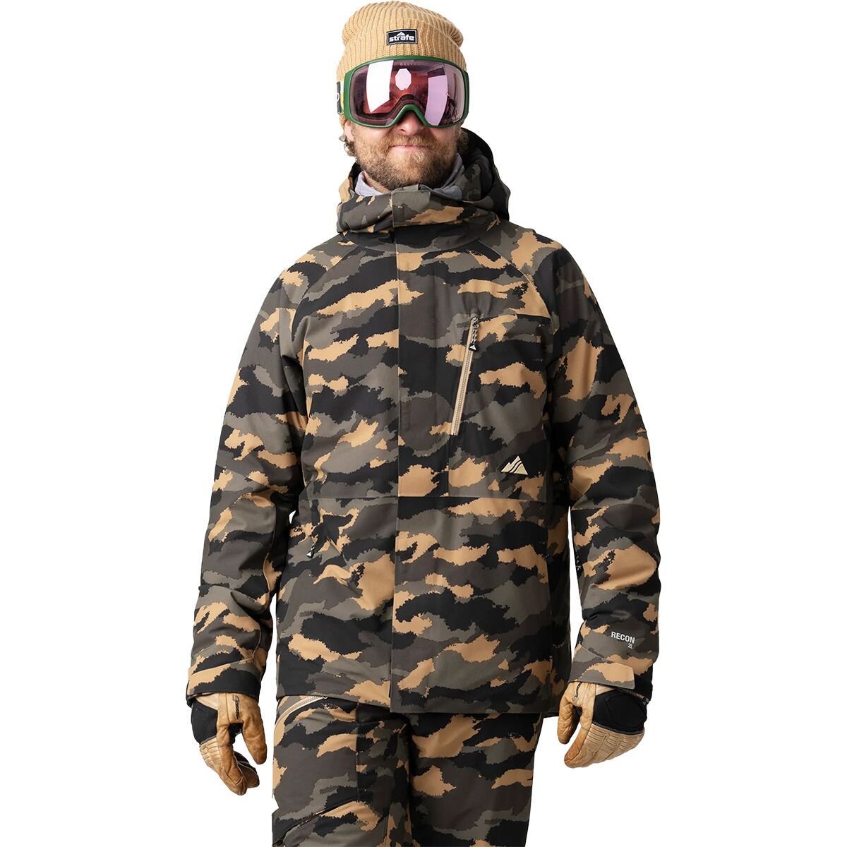 Strafe Outerwear Hayden Jacket - Men's Dune Camo, L