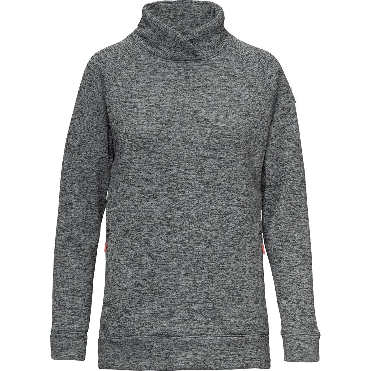 Strafe Outerwear Tech Wrap Collar Shirt - Women's Charcoal, S