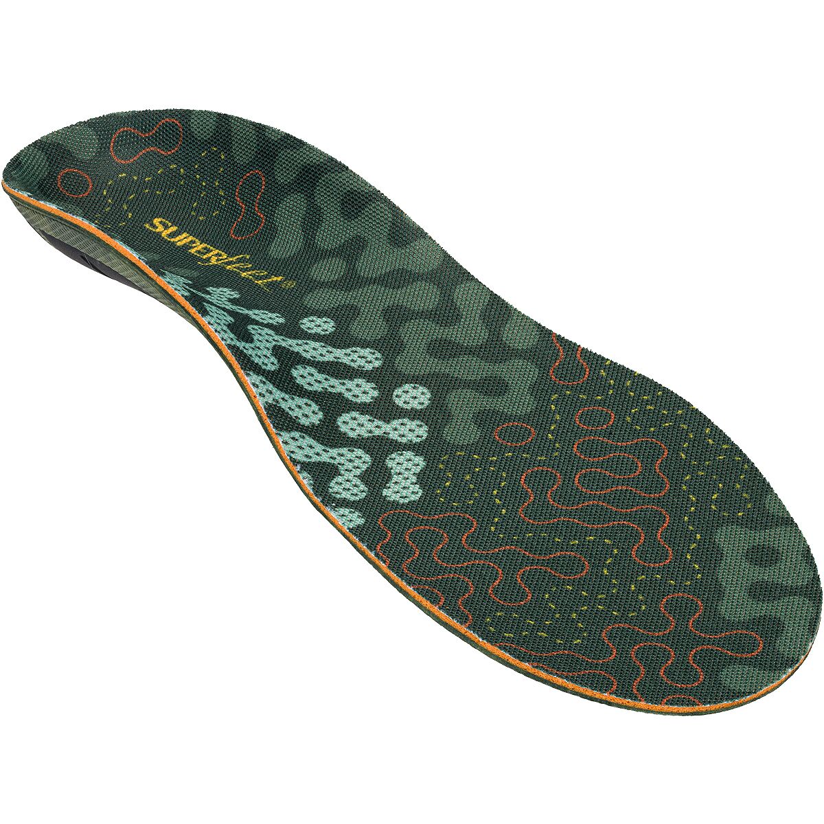 Image of Superfeet Hike Cushion Footbed Rifle Green, C