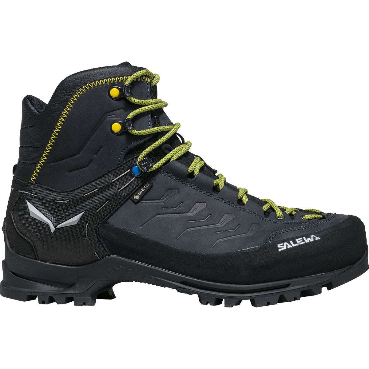 Image of Salewa Rapace GTX Boot - Men's Night Black/Kamille, 12.0