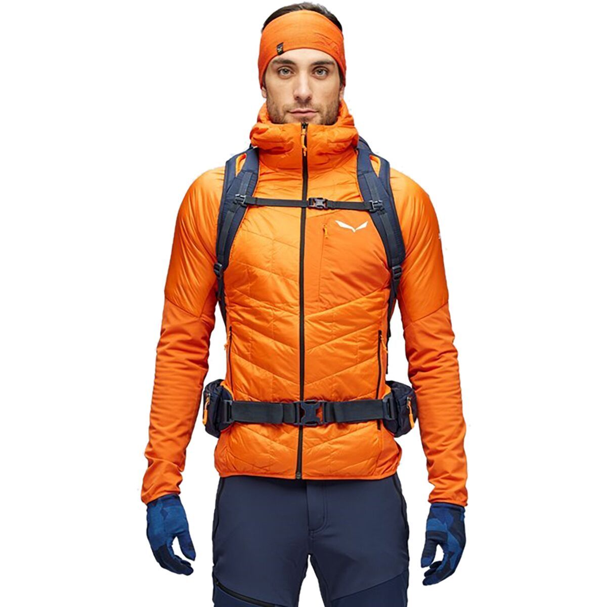 Salewa Ortles Hybrid TW CLT Jacket - Men's Red Orange/0910, S