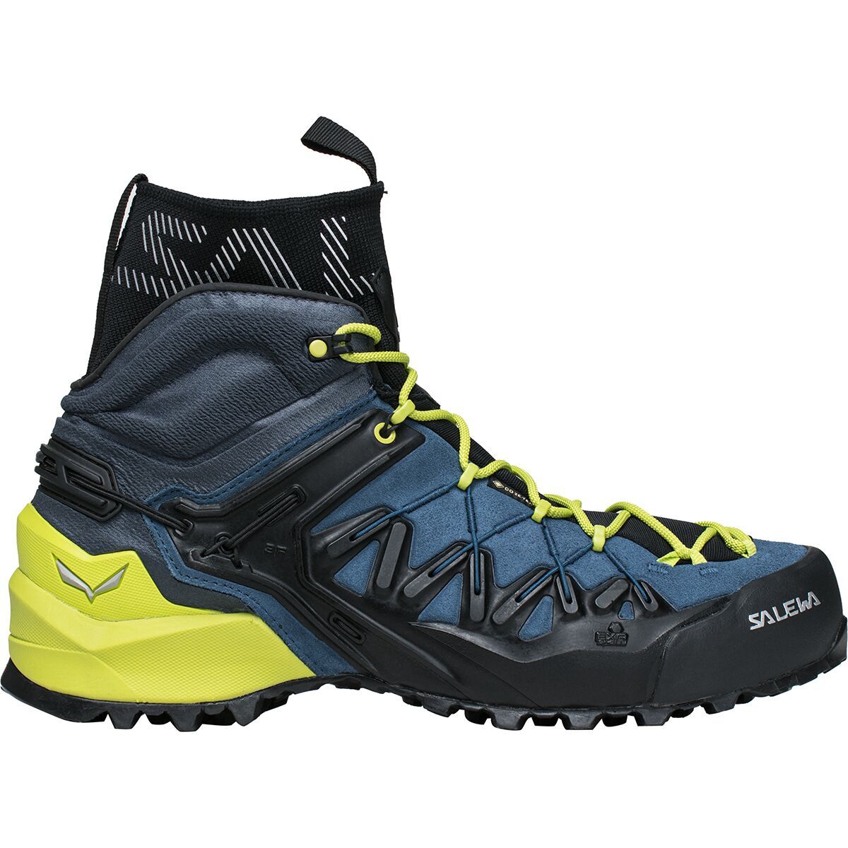 Salewa Wildfire Edge GTX Mid Hiking Boot - Men's Poseidon/Cactus, 11.0