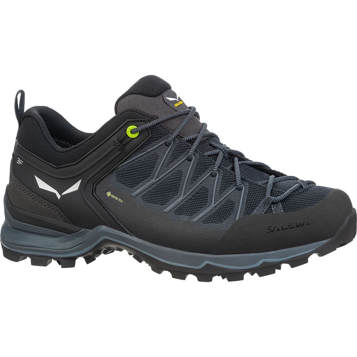 Image of Salewa Mountain Trainer Lite GTX Hiking Shoe - Men's Black/Black, 8.5