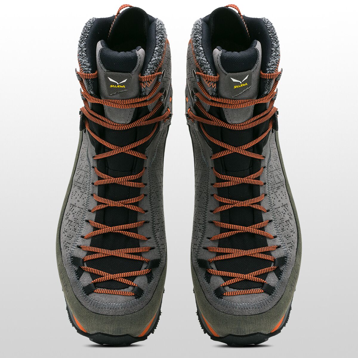 Salewa MTN Trainer 2 GTX Boots Men\'s Size 9.5 Gray Orange Leather Wool Goretex Salewa MTN Trainer 2 Winter GTX - Winter boots Men main image 4