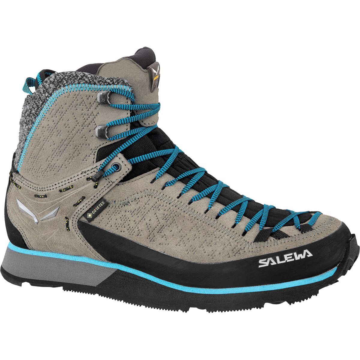 Salewa MTN Trainer 2 Winter Mid GTX Boot - Women's Bungee Cord/Delphinium, 6.0