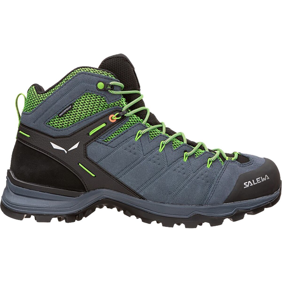 Salewa Alp Mate Mid WP Hiking Boot - Men's Ombre Blue/Pale Frog, 11.5