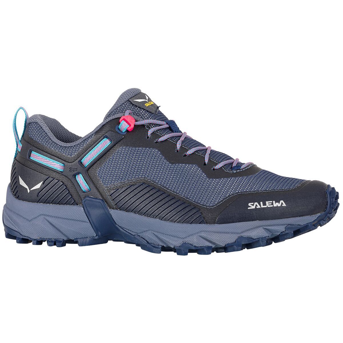 Salewa Ultra Train 3 Trail Running Shoe - Women's Navy Blazer/Maui Blue, 7.0