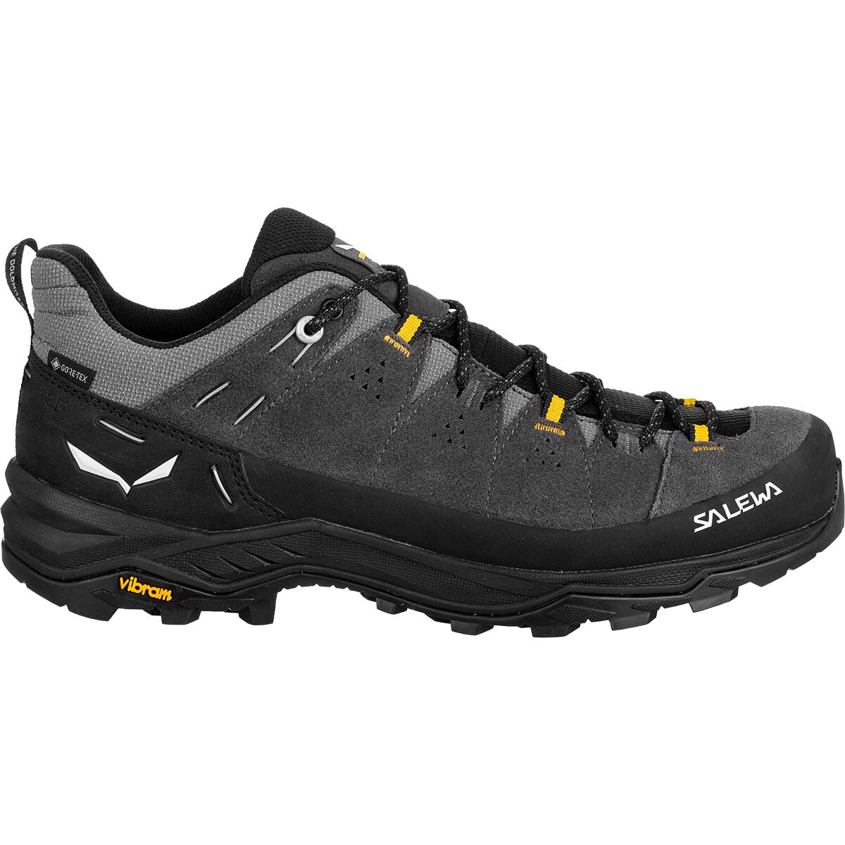 Image of Salewa Alp Trainer 2 GTX Hiking Shoe - Men's Onyx/Black, 10.5