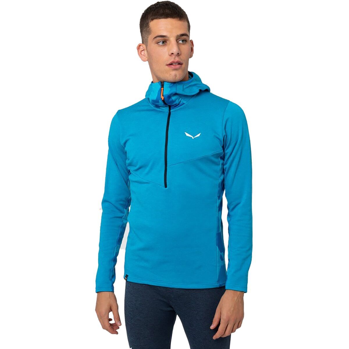 Salewa Boe AM HZ Top - Men's Cloisonne Blue, L