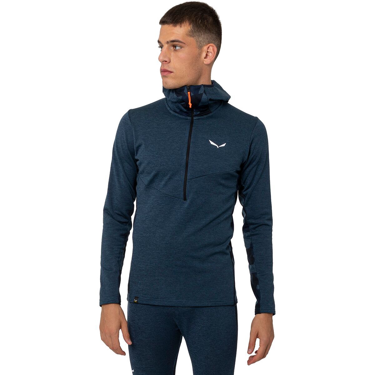 Salewa Boe AM HZ Top - Men's Navy Blazer, XL