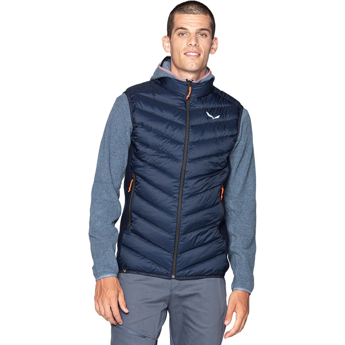 Salewa Fanes Sarner/Rdsdwn Hybrid Vest - Men's Navy Blazer/0910, XL