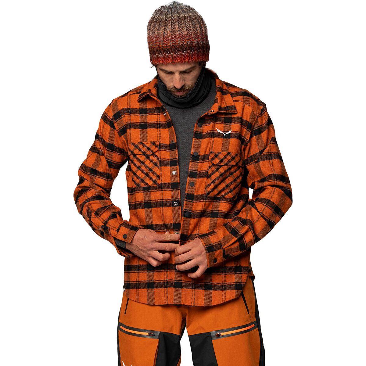 Salewa Puez AW Long-Sleeve Shirt - Men's Autumnal, M