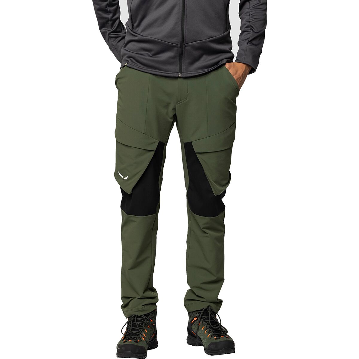 Salewa Puez DST Warm Cargo Pant - Men's Thyme/0910, XL