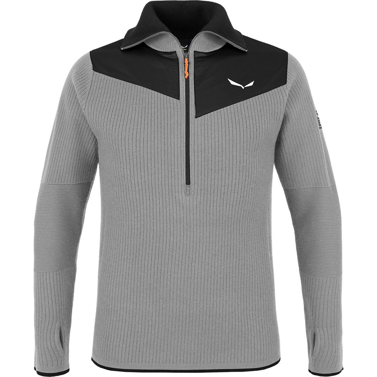 Salewa Sella AM Pullover - Men's Heather Grey, XL