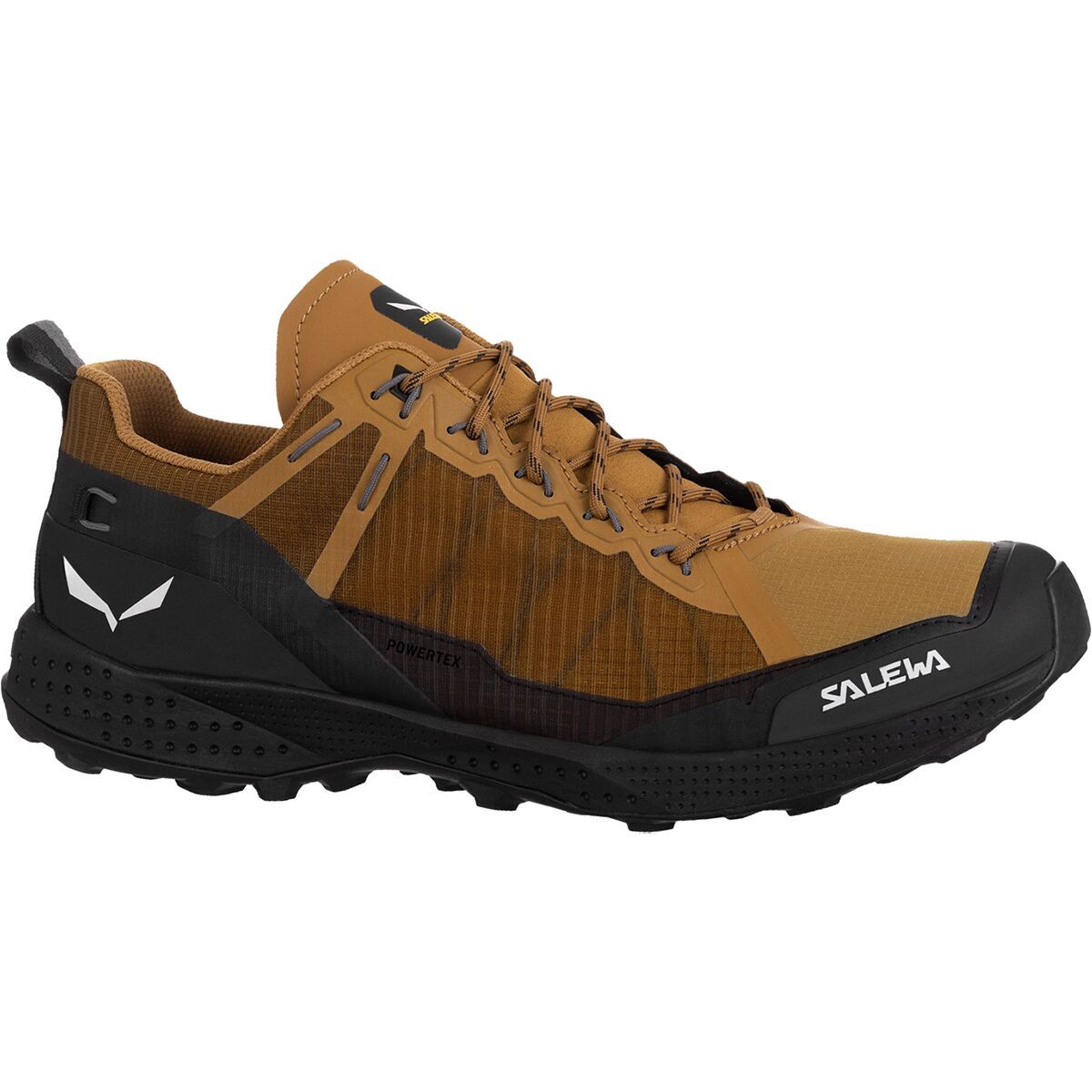 Salewa Pedroc PTX Hiking Shoe - Men's Golden Brown/Black, 13.0