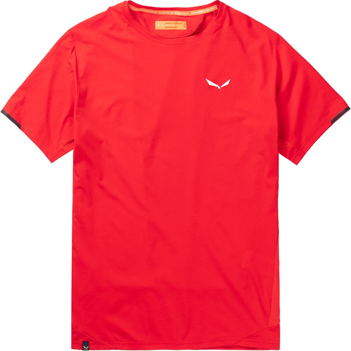 Salewa Pedroc Dry Hybrid T-Shirt - Men's Flame, M