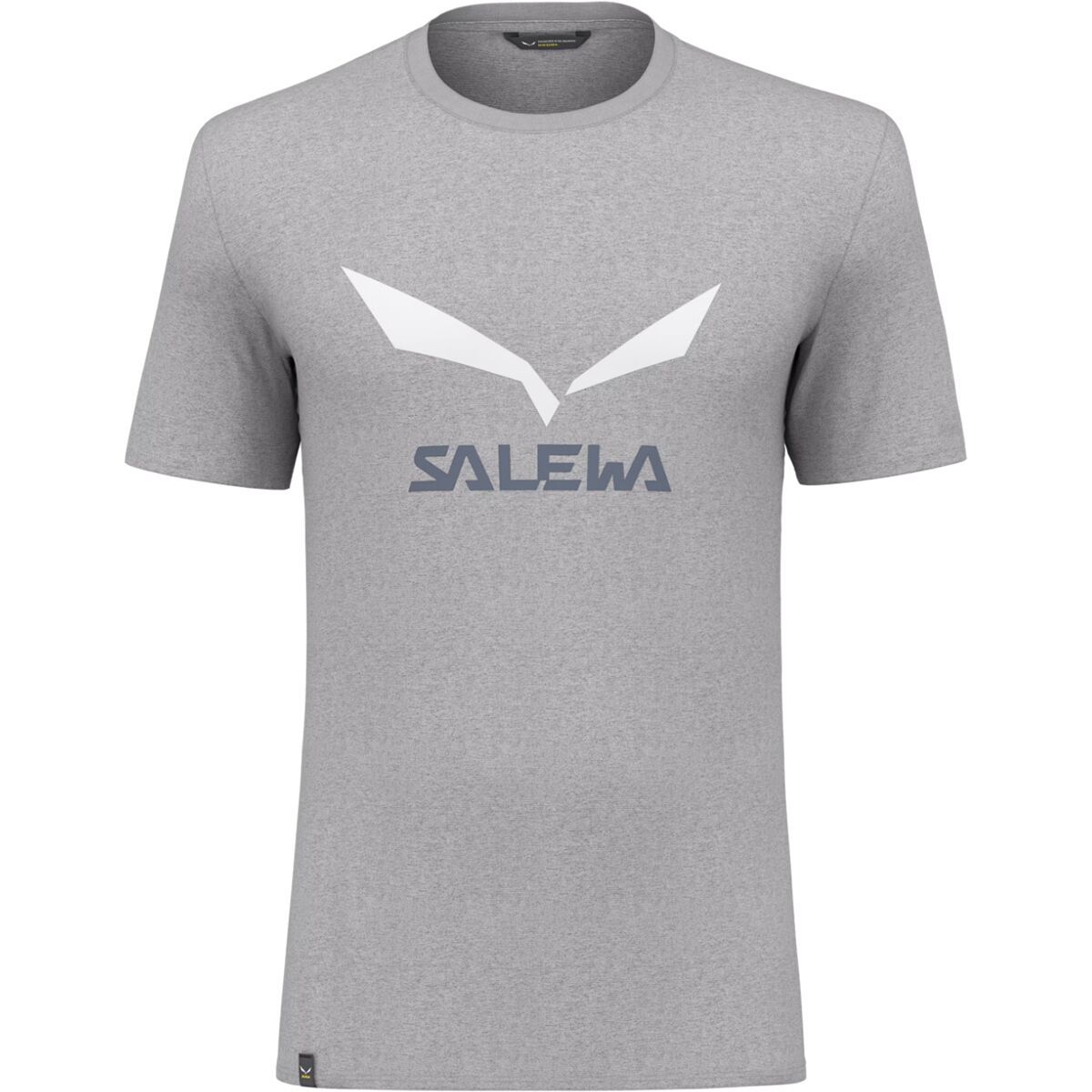 Salewa Solidlogo Dri-Release T-Shirt - Men's Heather Grey, S