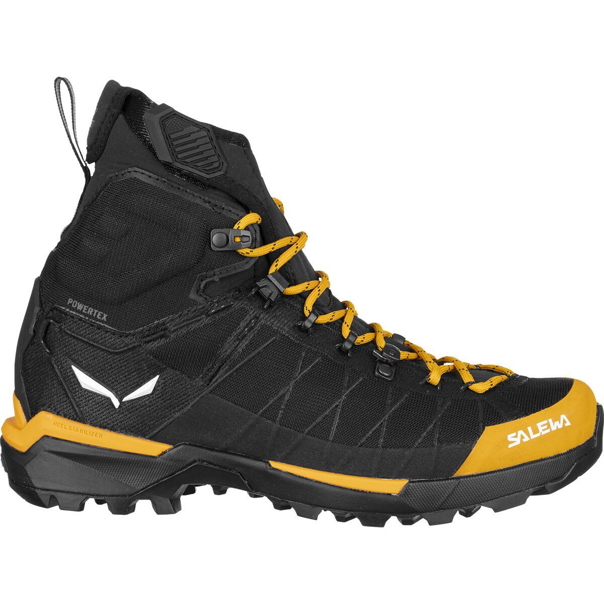 Salewa Ortles Light Mid PTX Boot - Women's Gold/Black, 10.0
